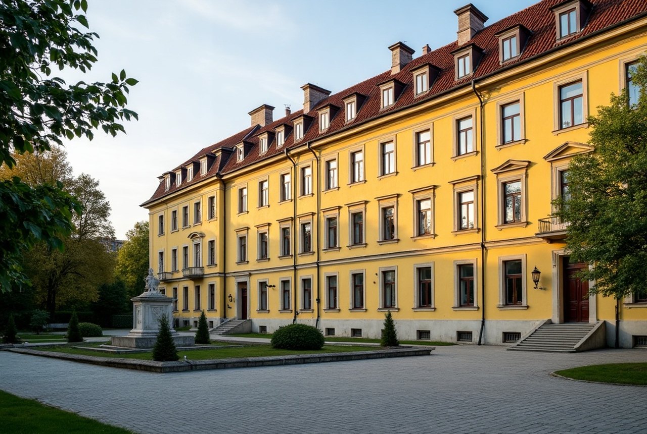 University of Debrecen dormitory building exterior